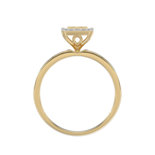 LADIES TRIO SET 1.00CT ROUND DIAMOND 10K YELLOW GOLD