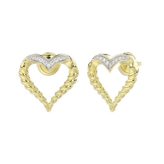 LADIES RING 0.25CT ROUND DIAMOND 14K WHITE GOLD