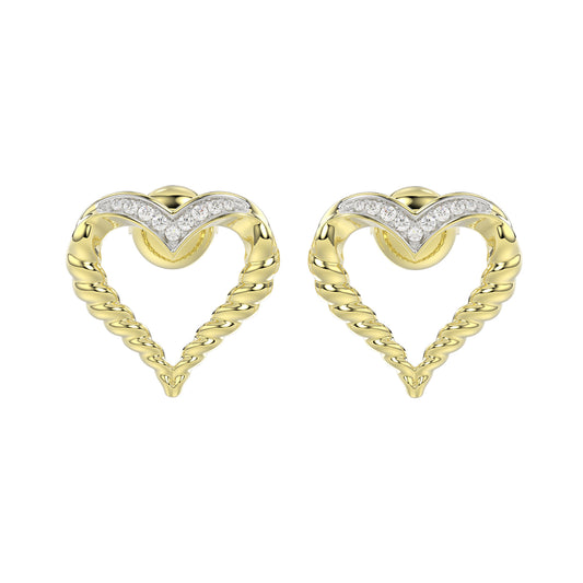 LADIES RING 0.25CT ROUND DIAMOND 14K WHITE GOLD