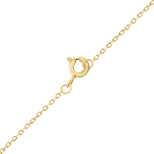 10K Yellow Gold Diamond Butterfly Bracelet For Ladies 1/3Ct Round Diamond Bracelet