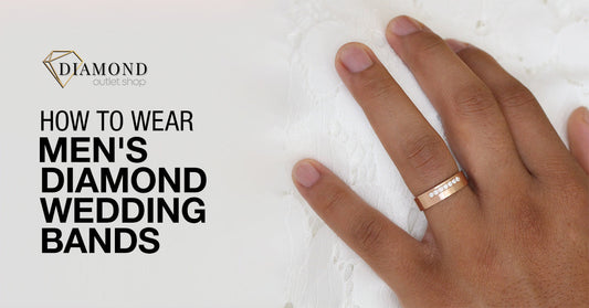How to Wear Men's Diamond Wedding Bands
