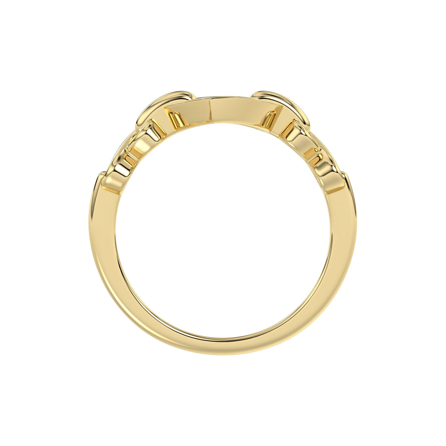 LADIES RING 0.05CT ROUND DIAMOND 10K YELLOW GOLD