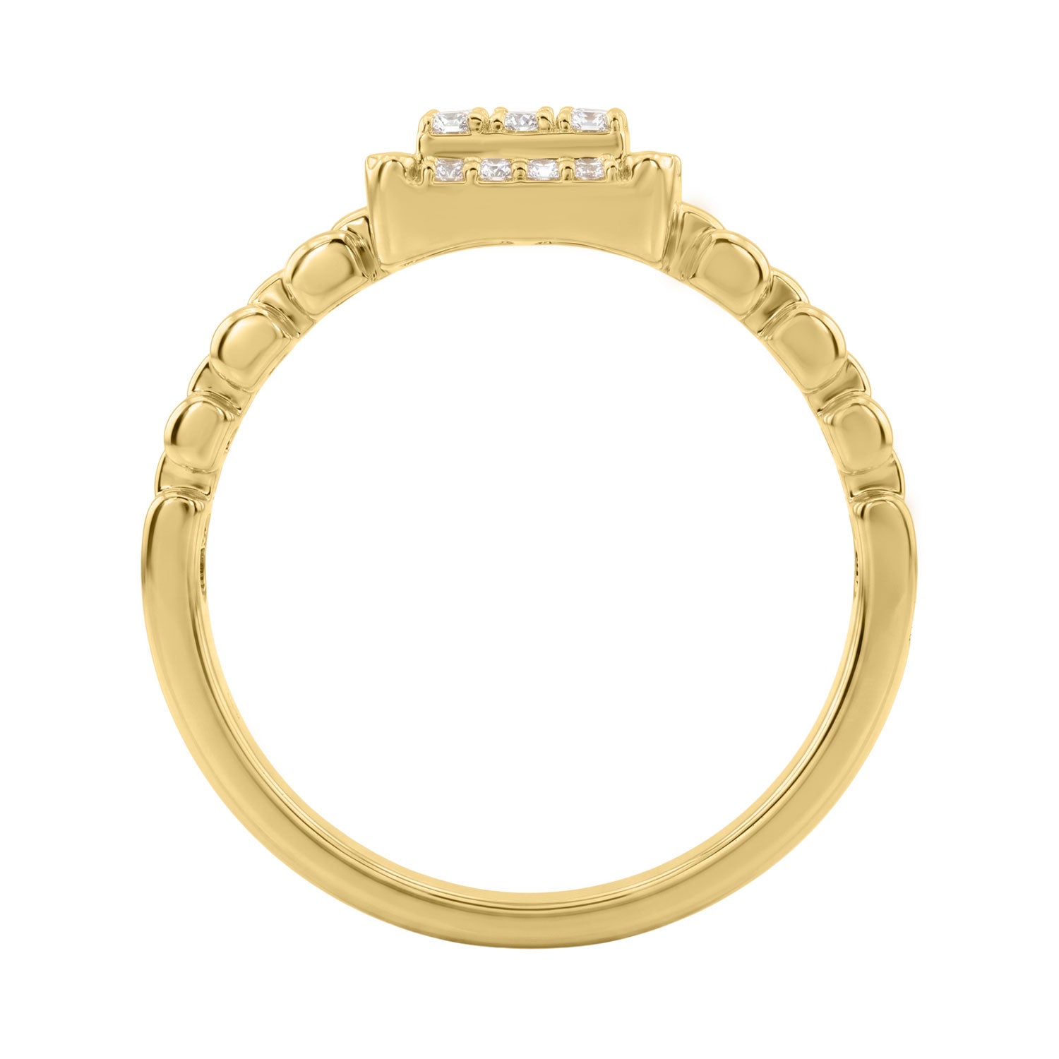 0.50Ct Round Diamond Men’S Ring In 10K Yellow Gold Luxury Men’S Jewelry