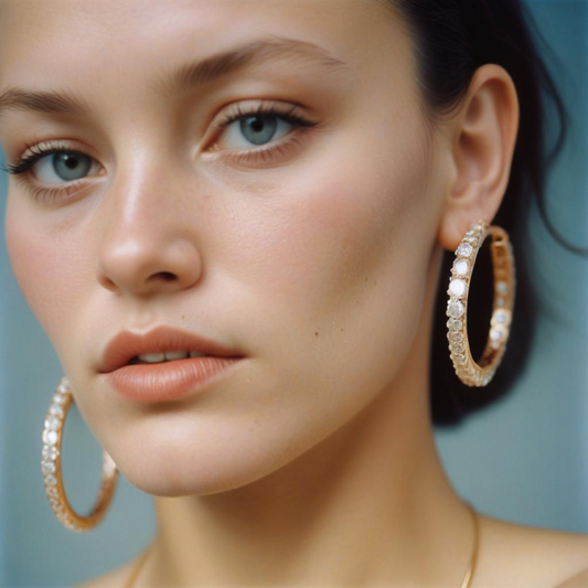 Diamond Gold Earrings