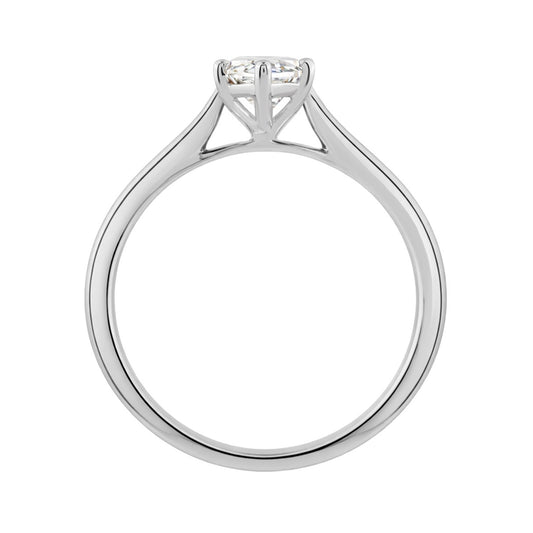 14K WHITE GOLD 1.00CT MARQUISE DIAMOND LADIES SOLITAIRE RING (CENTER STONE MARQUISE DIAMOND 1CT