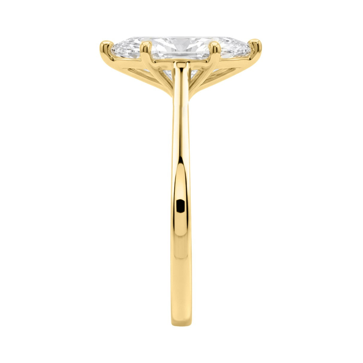 14K YELLOW GOLD 2.00CT MARQUISE DIAMOND LADIES SOLITAIRE RING (CENTER STONE MARQUISE DIAMOND 2.00CT)